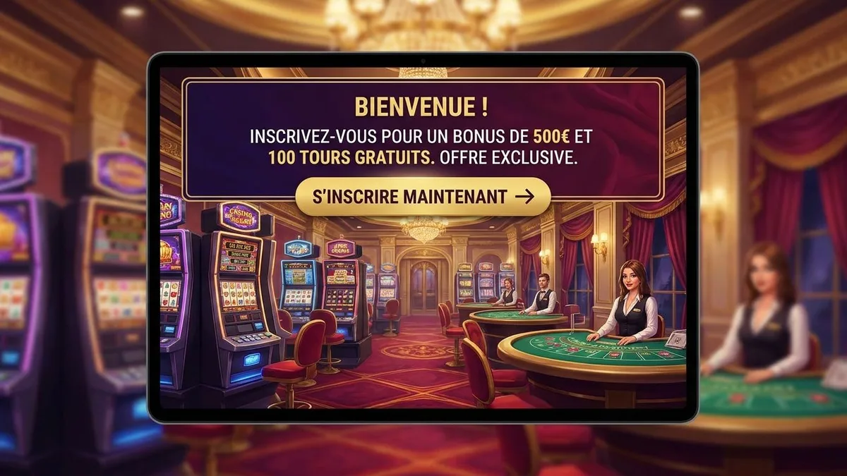 Inscription avec bonus